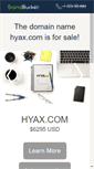 Mobile Screenshot of hyax.com